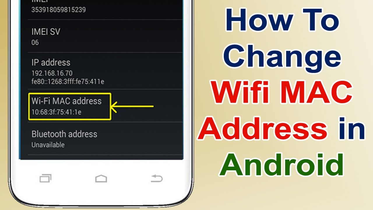 how to find out other devices mac address using terminal emulator